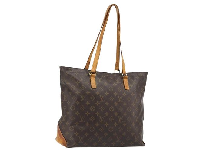 LOUIS VUITTON Monogram Cabas Mezzo Tote Bag M51151 LV Auth 188227 Monogramma