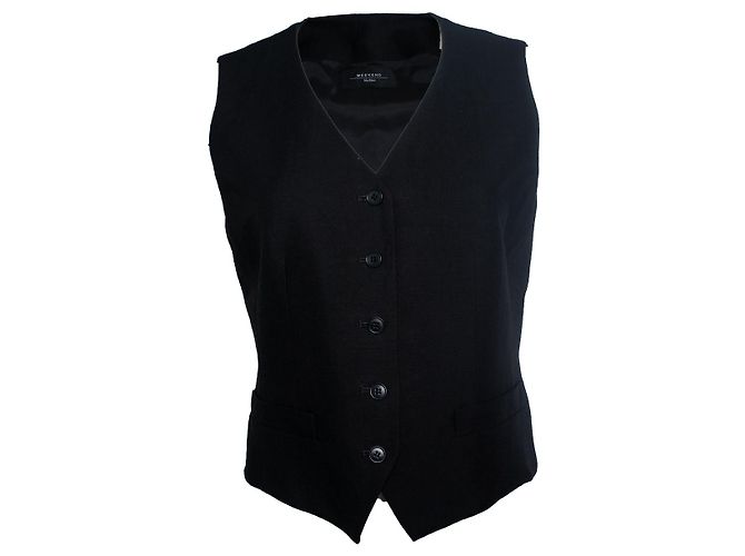 Schwarze Weste Weekend Max Mara