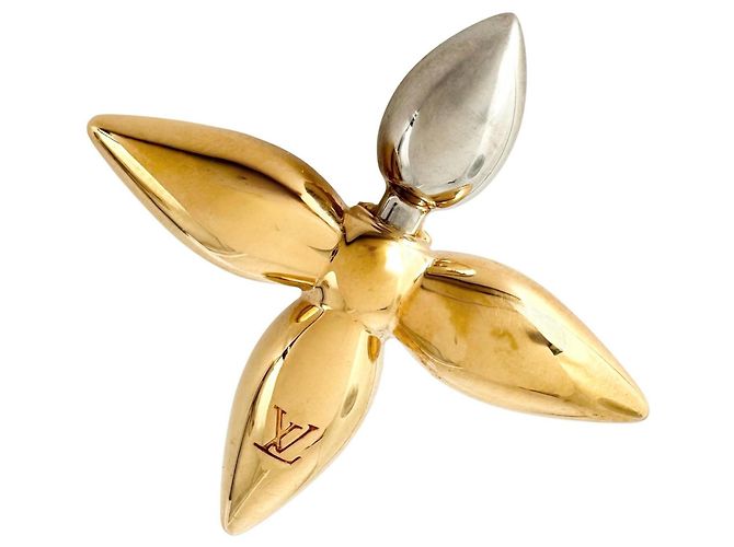 Louis Vuitton Louisette Barrette Argento D'oro