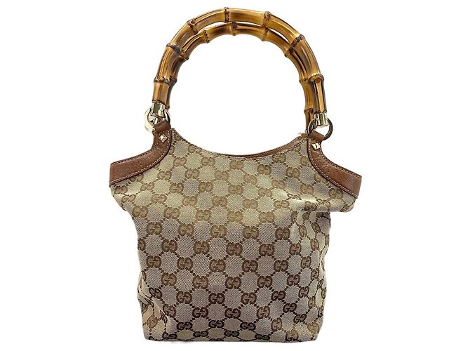 Borsa Gucci Bamboo marrone