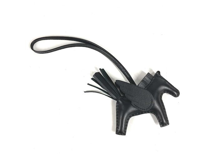 Hermès Porte-clés Cheval Hermes - Cheval Rodeo Pegasus PM Noir
