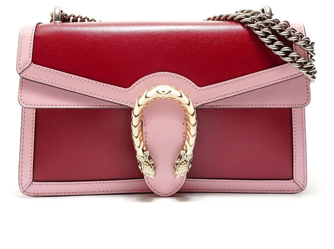 Borsa a Spalla Gucci Dionysus Bicolor Rossa Rosso