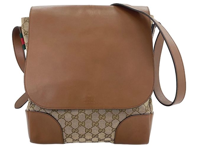 Borsa a tracolla Gucci marrone