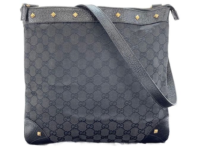 Borsa a tracolla nera Gucci Nero