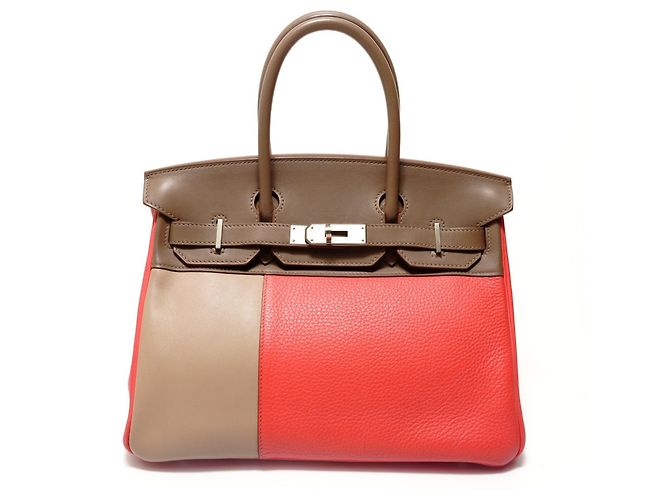 Hermès Bolso Hermes Birkin 30 Casaque en Rosa