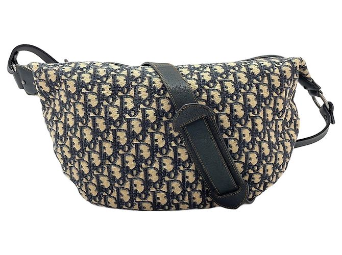 Borsa a Spalla Christian Dior Trotter Beige