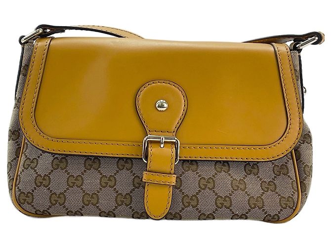 Borsa a tracolla Gucci Sukey in giallo