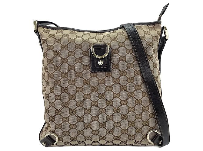 Borsa a tracolla Gucci beige