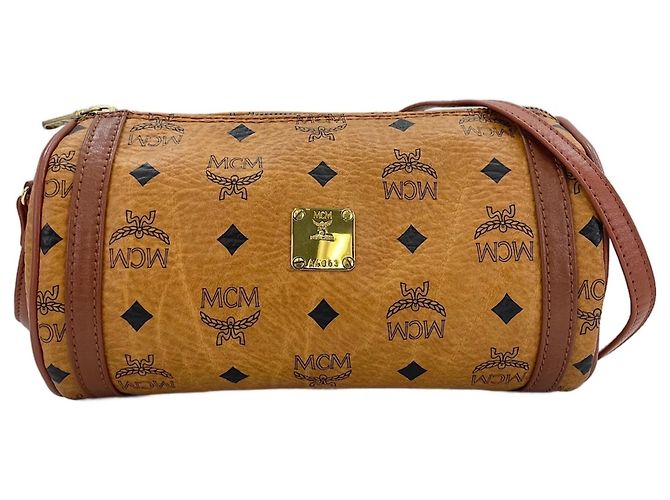 Borsa a Spalla MCM Marrone 