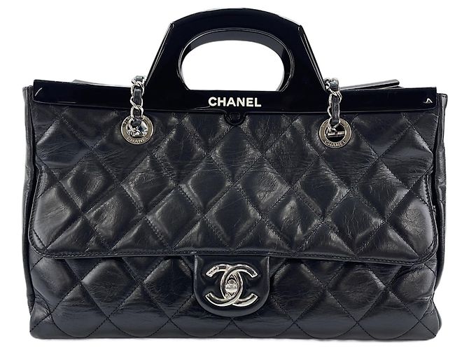 Borsa Tote Chanel CC Delivery in nero
