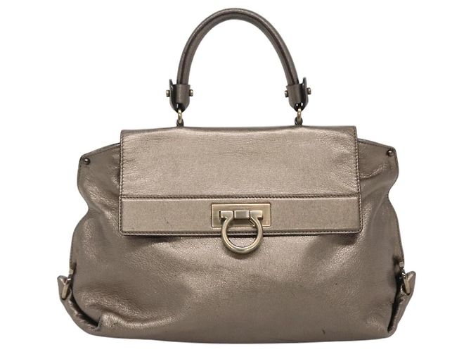 Borsa Sofia Salvatore Ferragamo in pelle Medium D'oro