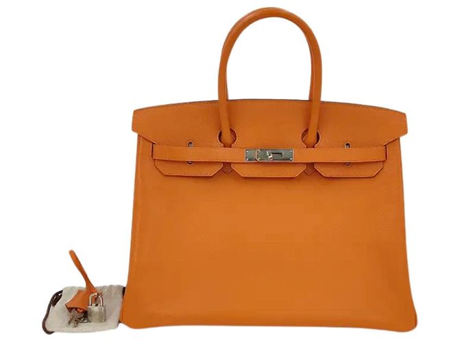 Hermès Hermes Birkin Epsom 35 Orange