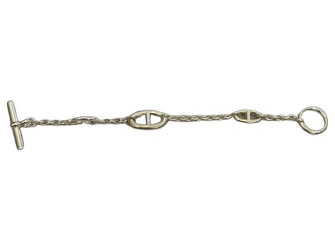 Hermès Pulseira Chaine d'Ancre em prata