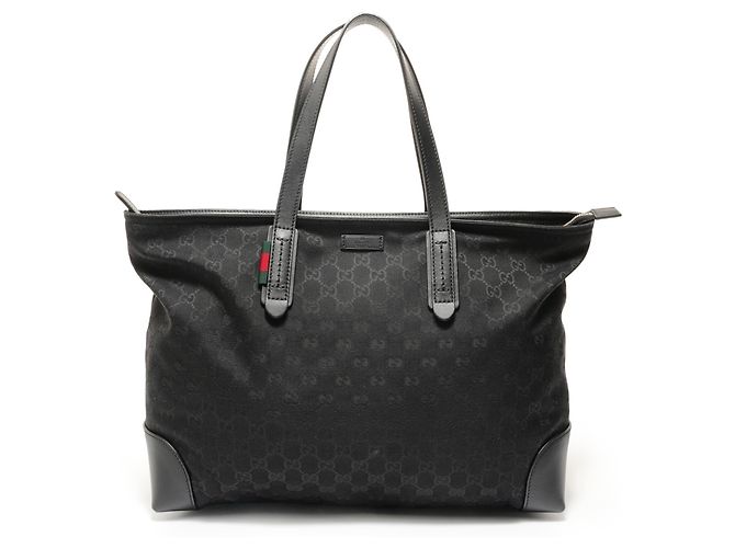 Borsa Tote Gucci GG Canvas Nero