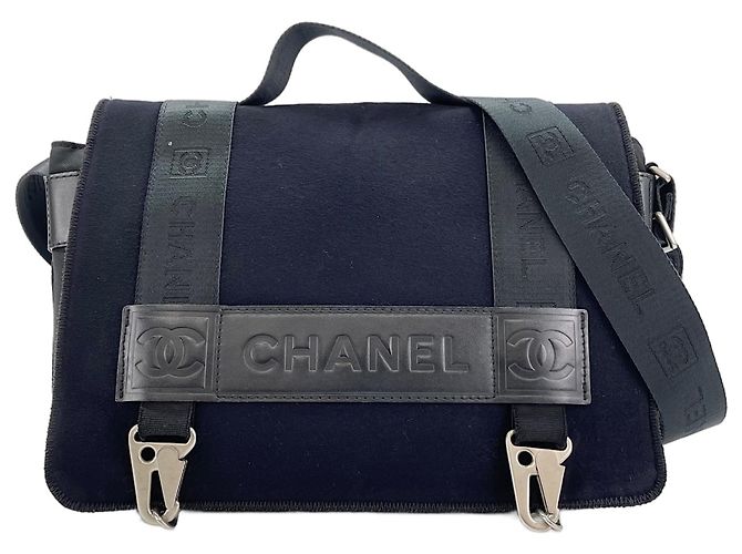 Borsa a tracolla Chanel Sport Line Nero