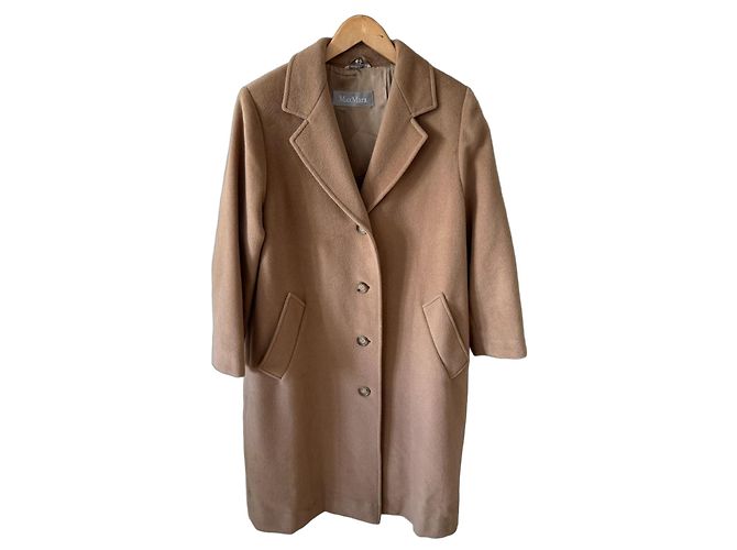 Max Mara Camel Wool Coat