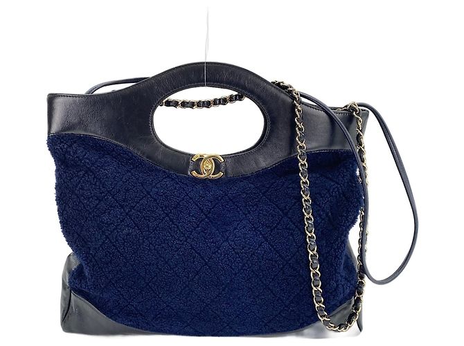 Borsa a tracolla CHANEL 31 Chanel blu navy