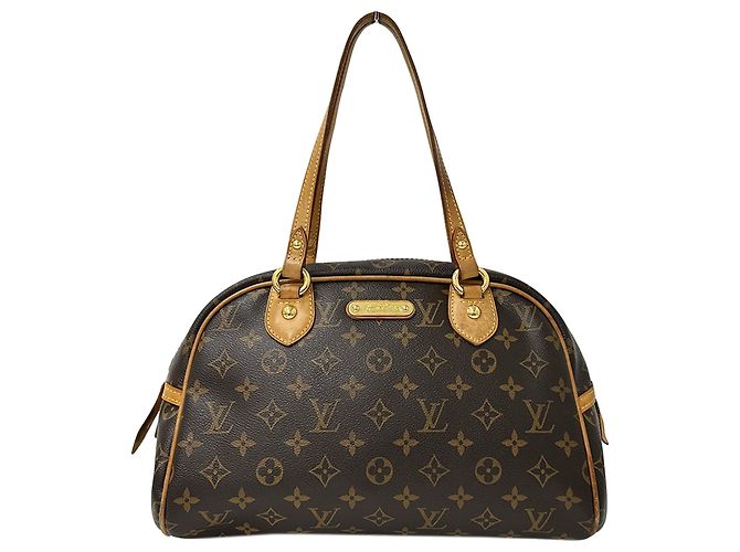 Bolso de Hombro Louis Vuitton Monogram Castaño Monograma