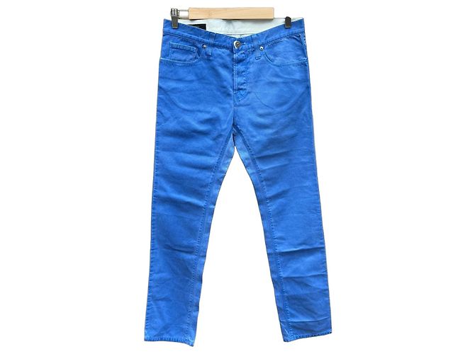 Vaqueros Gucci de algodón azul