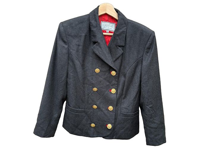 Autre Marque Versus Gianni Versace Blazer Doppiopetto Nero
