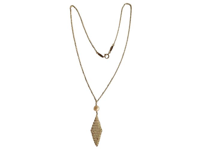 Collana Tiffany & Co. Elsa Peretti Mesh Argento e Perla 