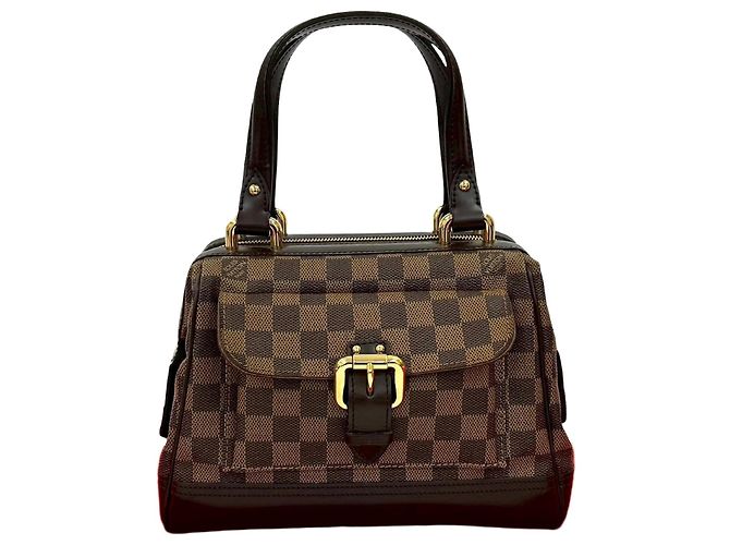 Louis Vuitton Knightsbridge Damier Handtasche Braun Bronze