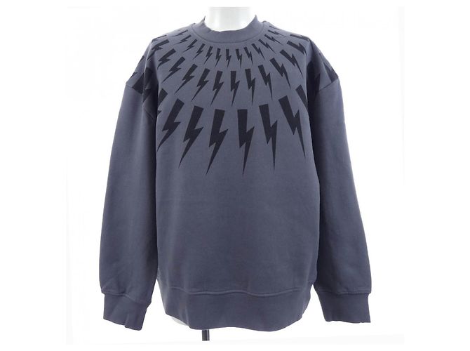 Autre Marque Sweatshirt Neil Barrett NBV7JS010S Marrom