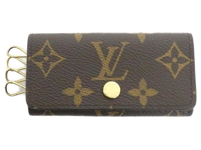 Louis Vuitton Monogram Key Case Brown