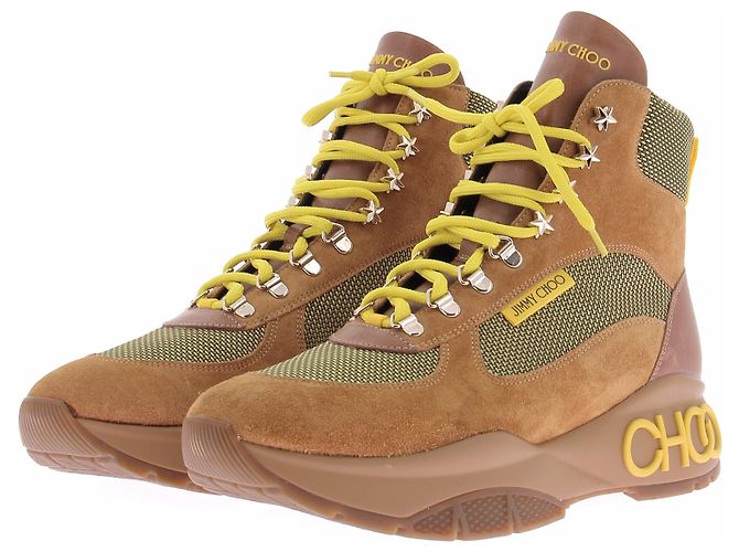 Jimmy Choo Stiefel aus Wildleder Camel Größe 42 Kamel