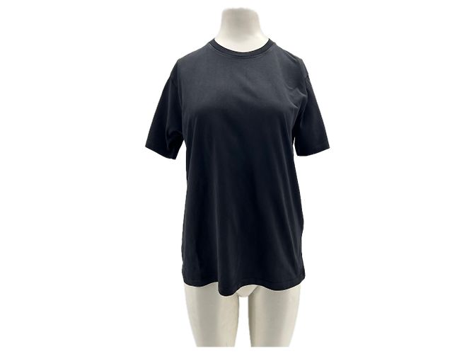 Autre Marque Camiseta de algodón negra LOULOU STUDIO Negro