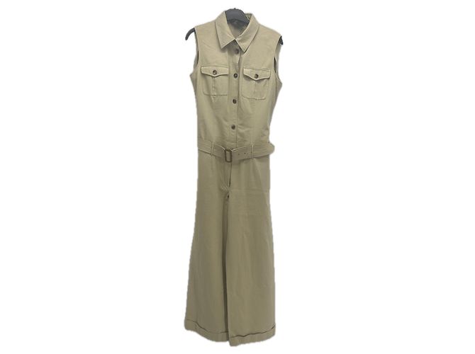 Mono Burberry beige de algodón