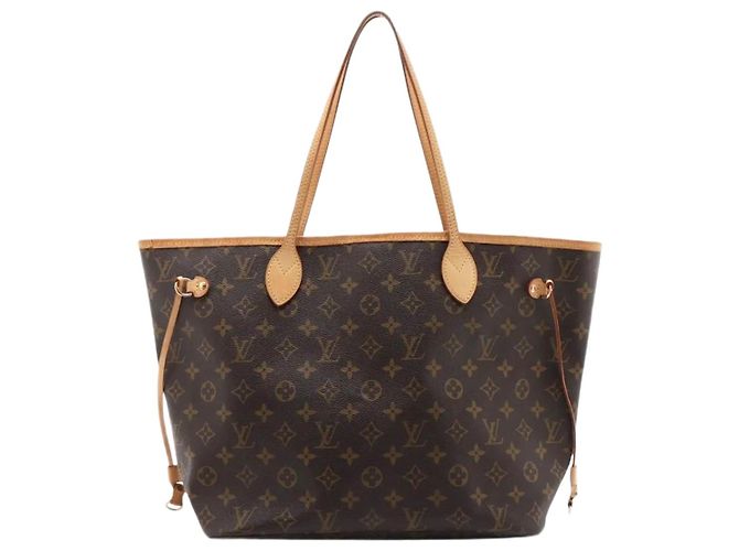 Louis Vuitton Sac cabas Neverfull MM 2007 marron