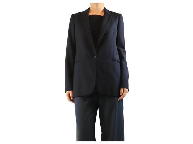 Paul Smith Navy wool blazer - size UK 10 Navy blue