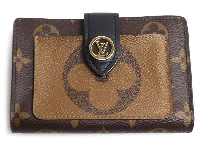 Cartera Bi-fold Juliette Louis Vuitton Castaño