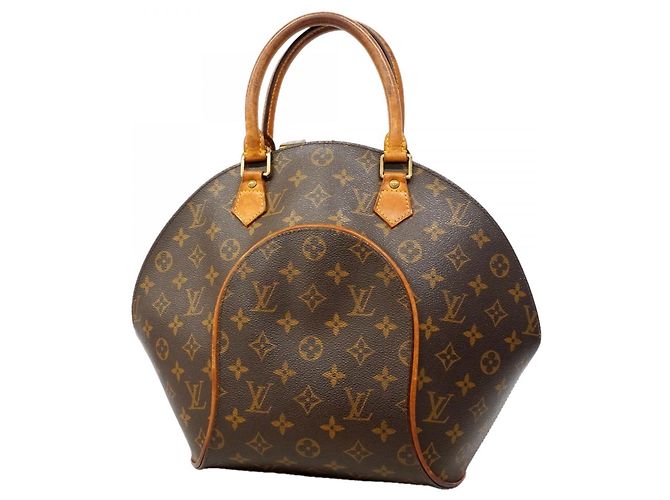Borsa Louis Vuitton Monogram Ellipse MM Marrone