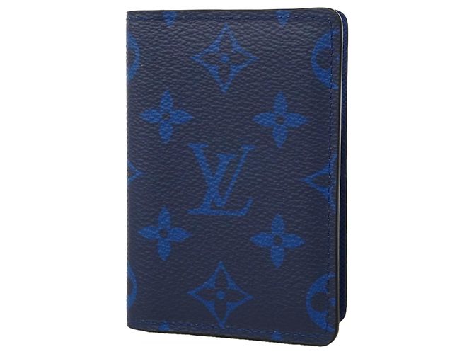 Organizer Louis Vuitton Cobalt Card Case Blue