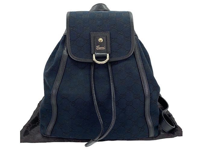 Gucci Backpack Navy Blue