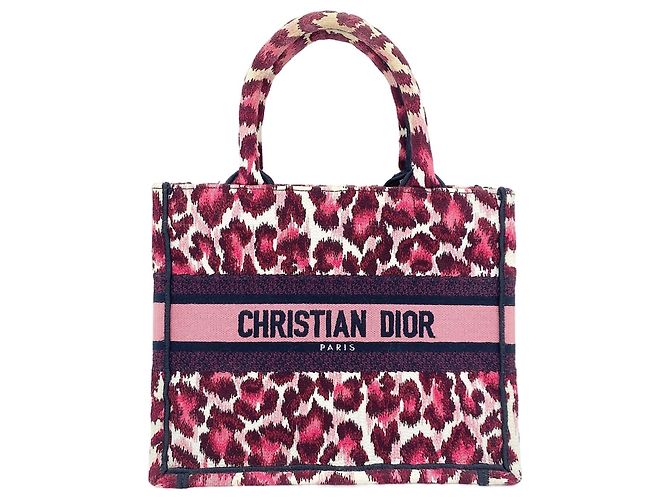 Borsa Book Tote Small Christian Dior Rosa