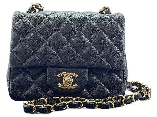 Borsa a Spalla Chanel Mini Matelassé Nero