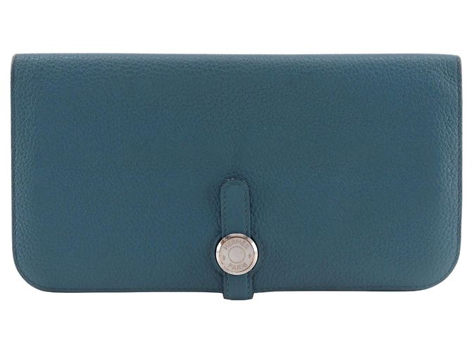 Hermès Hermes Dogon Recto Verso Leather Blue