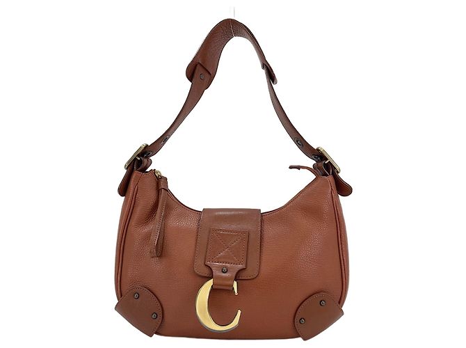 Borsa a tracolla marrone Chloé