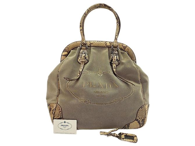 Bolso Prada beige