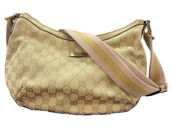 Borsa a tracolla Gucci beige