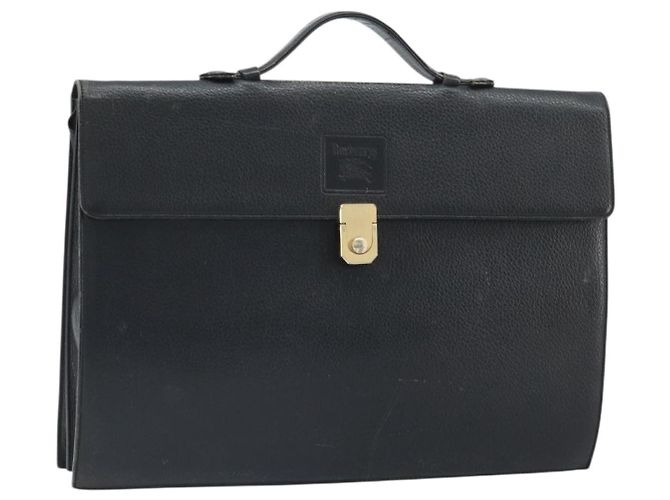 Burberry Cuir Vintage Noir