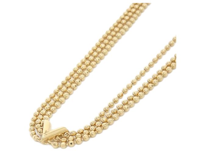 Collana Essential V Skin Louis Vuitton D'oro