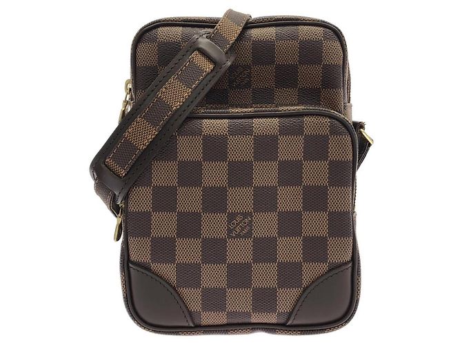 Louis Vuitton Damier Amazon Shoulder Bag Damier ebene