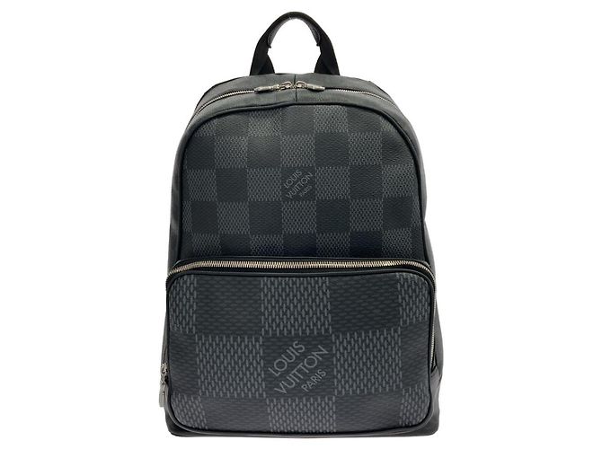 Louis Vuitton Damier Graphite 3D Canvas Backpack N50009 Damier ebene