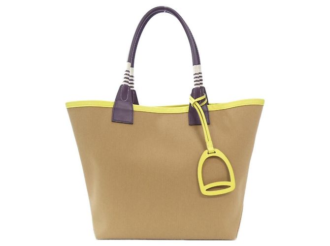 Hermès Borsa Hermes Steeple D'oro Viola scuro 