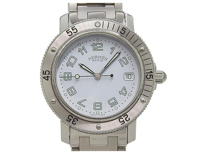 Hermès Hermes Clipper Diver Quartz Aço Inoxidável 28