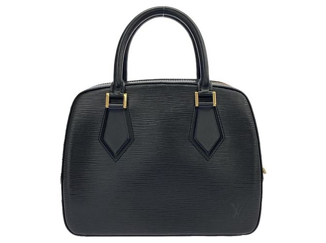 Sac à main Louis Vuitton Epi Sablon Noir